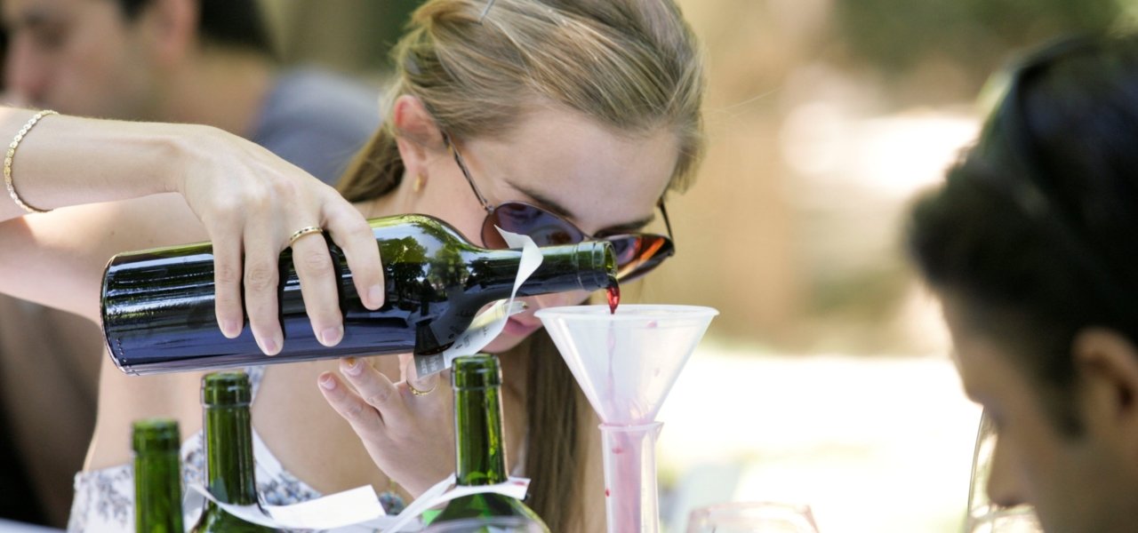 Blending your own wine